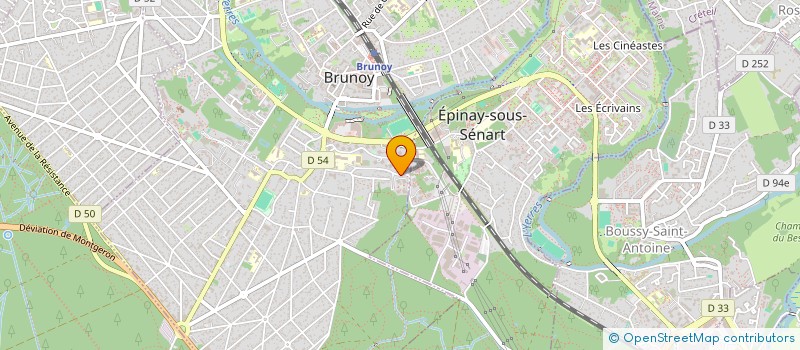 localisation de l'entreprise 514 204 700   BRUNOY