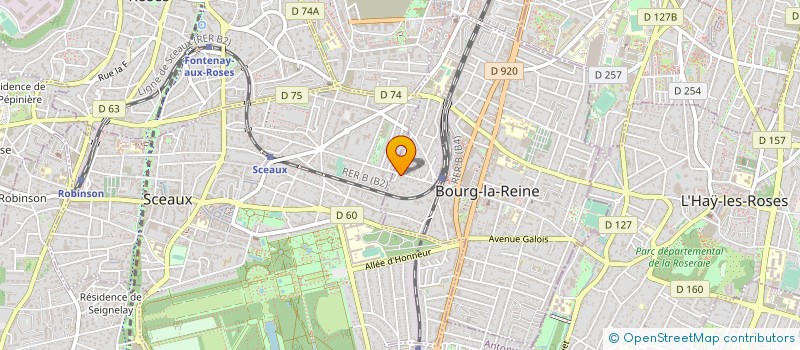 localisation de l'entreprise 514 206 150  à BOURG-LA-REINE