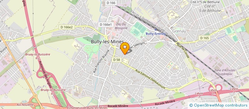localisation de l'entreprise 514 231 695  à BULLY-LES-MINES