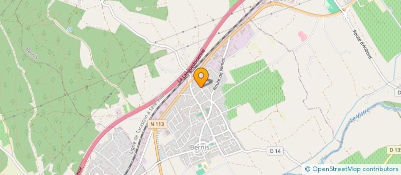 localisation de l'entreprise 514 255 462   BERNIS