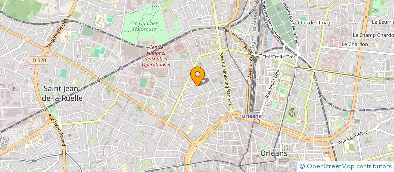 localisation de l'entreprise 514 256 296 à LIMOGES