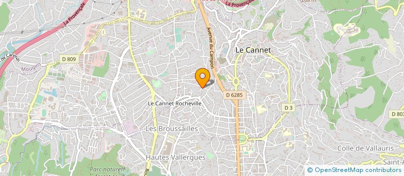 localisation de l'entreprise 514 284 611 à LE CANNET