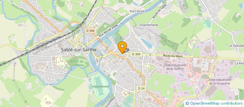 localisation de l'entreprise 514 285 451   BOUESSAY