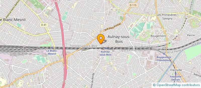 localisation de l'entreprise 514 291 103 à AULNAY-SOUS-BOIS
