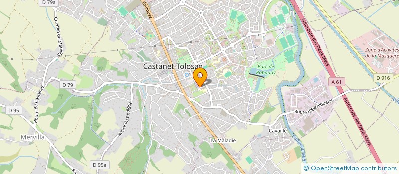 localisation de l'entreprise 514 291 582  à CASTANET-TOLOSAN
