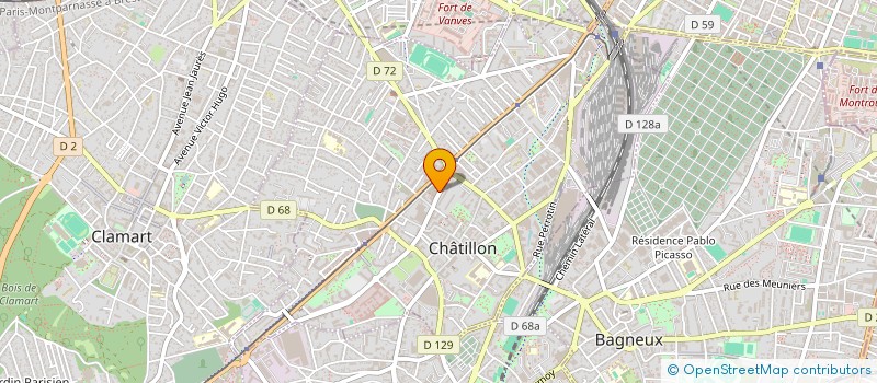 localisation de l'entreprise 514 304 948 à CHATILLON