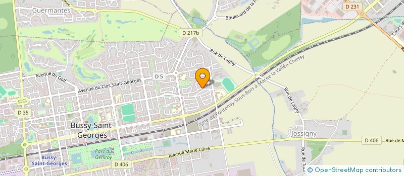 localisation de l'entreprise 514 306 760   BUSSY-SAINT-GEORGES