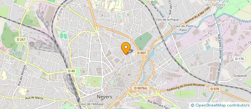 localisation de l'entreprise 514 307 222 à NEVERS