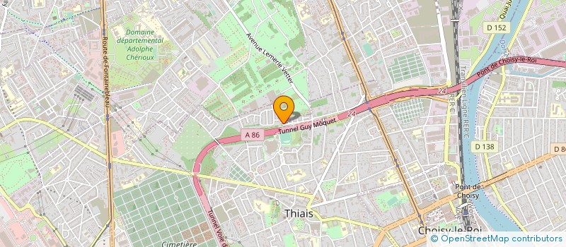 localisation de l'entreprise 514 311 133   THIAIS