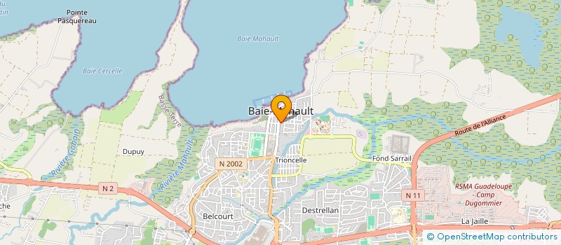 localisation de l'entreprise 514 315 241 à BAIE-MAHAULT