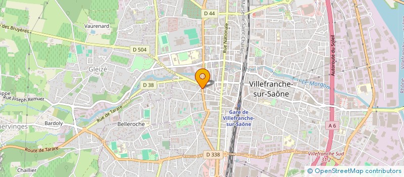 localisation de l'entreprise 514 316 421   VILLEFRANCHE-SUR-SAONE