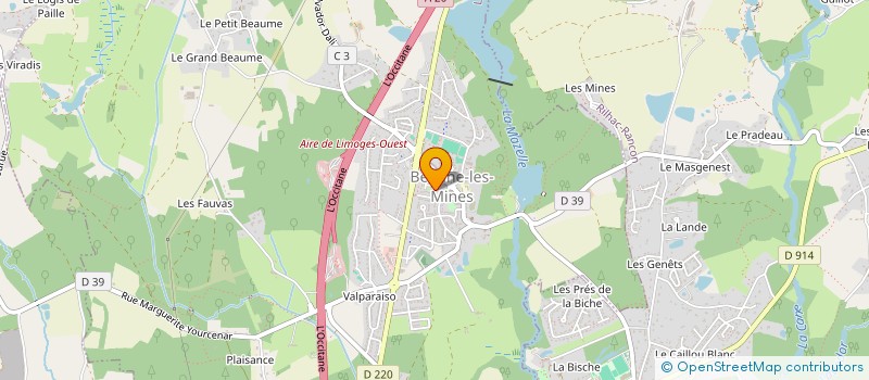localisation de l'entreprise 514 323 260 à LIMOGES