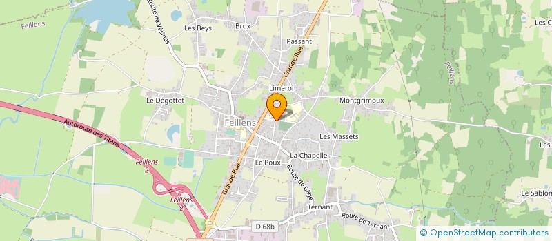 localisation de l'entreprise 514 344 233 à FEILLENS