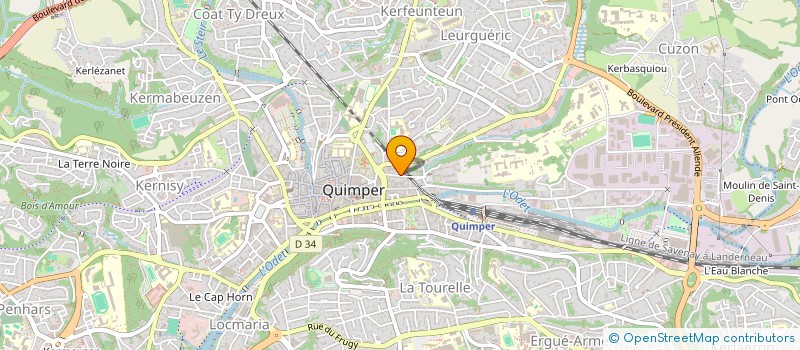 localisation de l'entreprise 514 403 021   QUIMPER