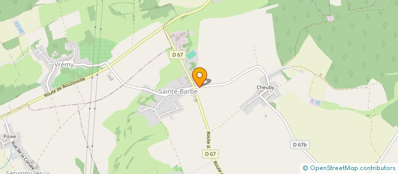 localisation de l'entreprise 514 409 556   SAINTE-BARBE