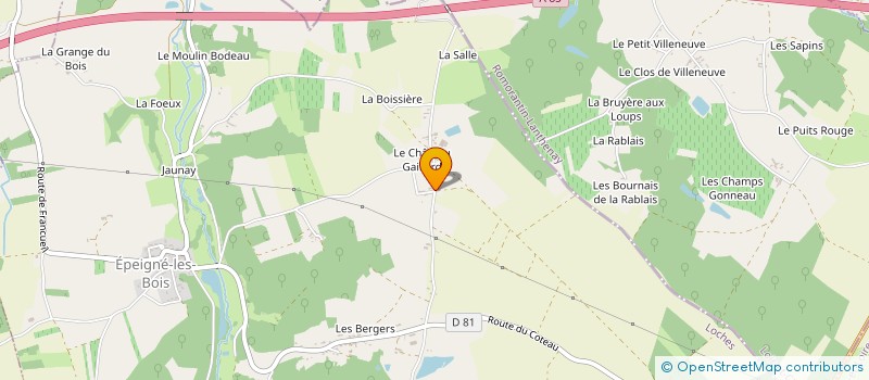 localisation de l'entreprise 514 411 487   EPEIGNE-LES-BOIS