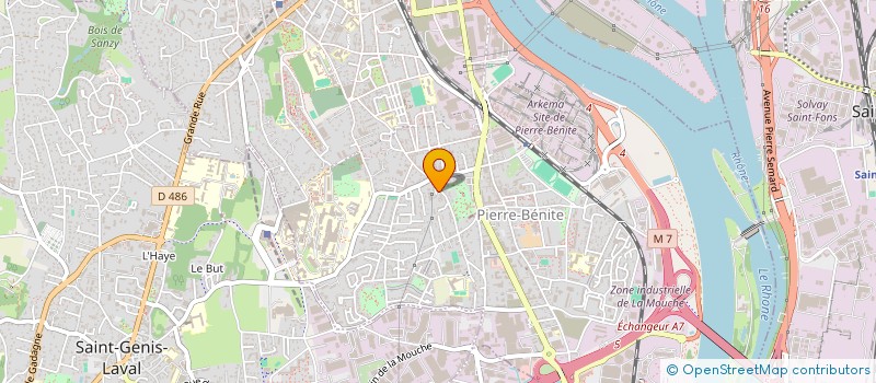 localisation de l'entreprise 514 446 707   FRANCHEVILLE