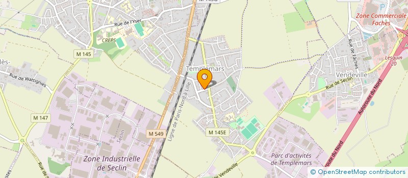 localisation de l'entreprise 514 453 083   TEMPLEMARS