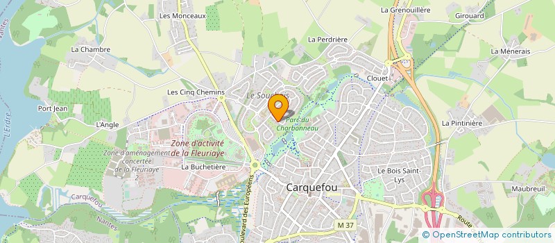 localisation de l'entreprise 514 455 096 à CARQUEFOU