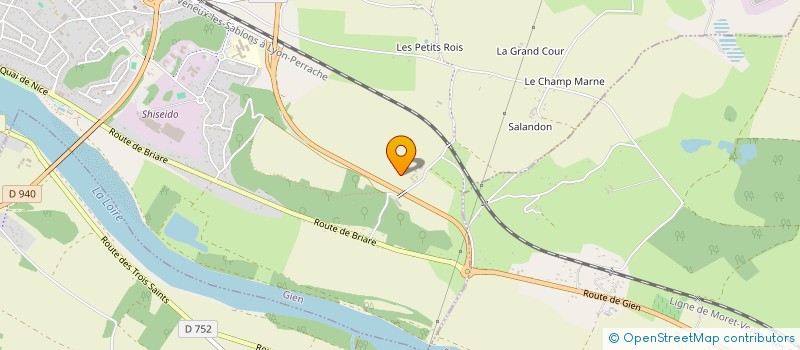 localisation de l'entreprise 514 458 983 à GIEN