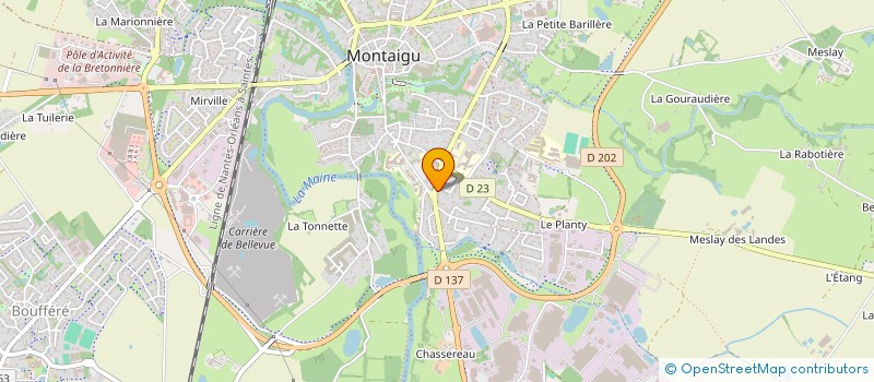 localisation de l'entreprise 514 460 401  à MONTAIGU-VENDEE