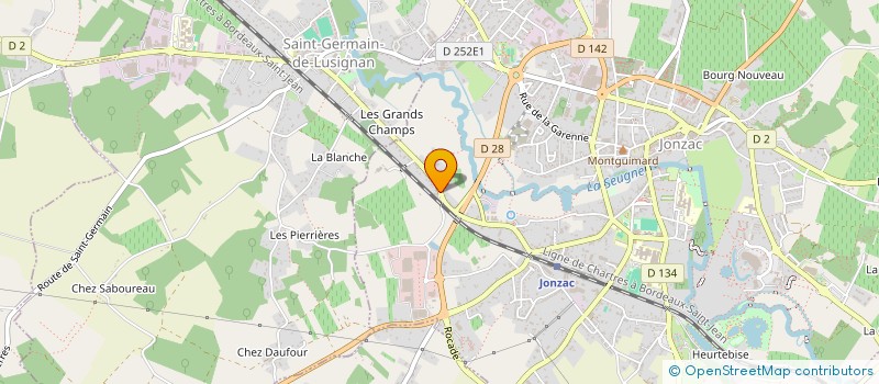 localisation de l'entreprise 514 463 447   MONTENDRE