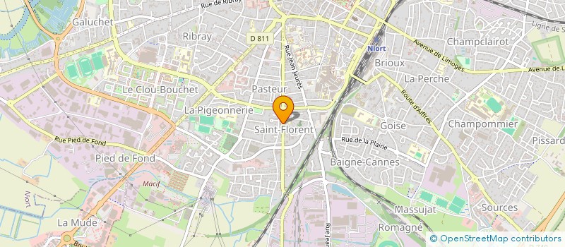 localisation de l'entreprise 514 471 986   NIORT