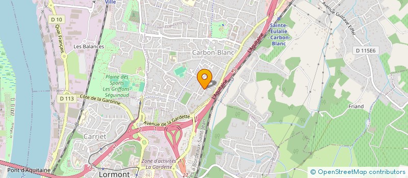 localisation de l'entreprise 514 496 611   LE TAILLAN-MEDOC