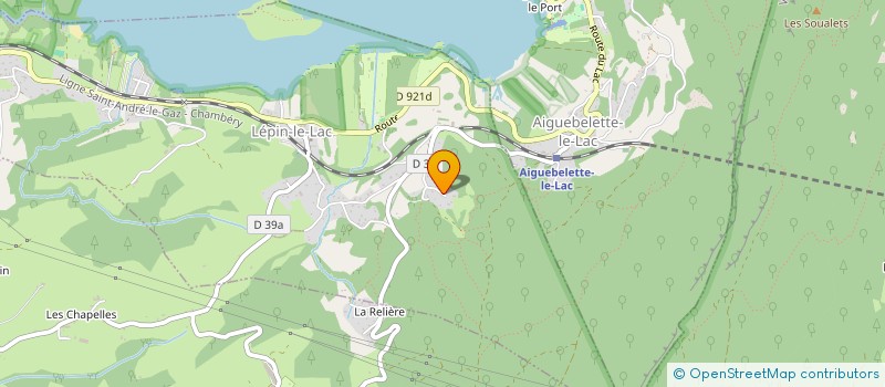 localisation de l'entreprise 514 496 876   LEPIN-LE-LAC