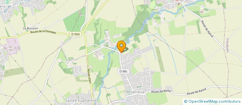 localisation de l'entreprise 514 501 196   MISERIEUX