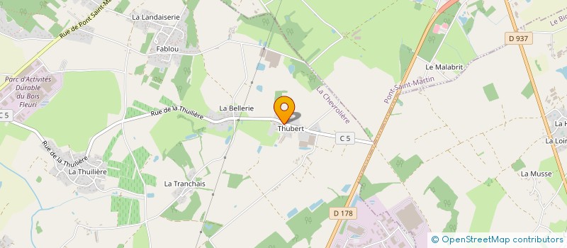 localisation de l'entreprise 514 530 427  à SAINT-BRIEUC