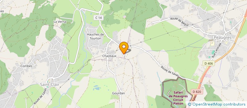 localisation de l'entreprise 514 534 965   SAVAS