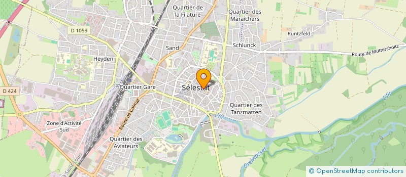 localisation de l'entreprise 514 553 957   SELESTAT