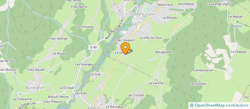 localisation de l'entreprise 514 567 031   HABERE-LULLIN