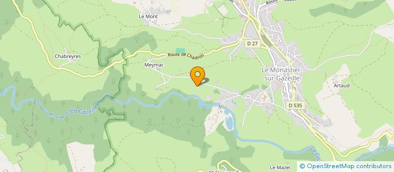 localisation de l'entreprise 514 571 199   LE MONASTIER-SUR-GAZEILLE