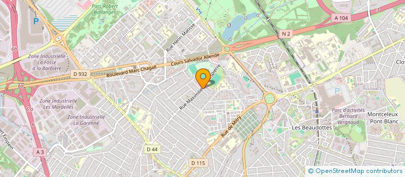 localisation de l'entreprise 514 572 833 à AULNAY-SOUS-BOIS