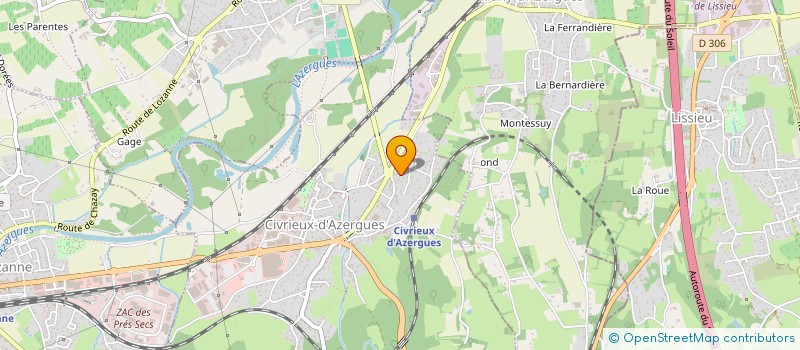 localisation de l'entreprise 514 590 157   CIVRIEUX-D'AZERGUES