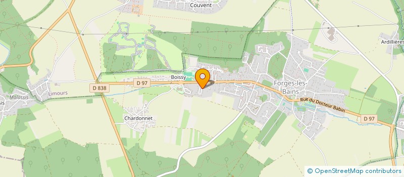 localisation de l'entreprise 514 633 940   FORGES-LES-BAINS