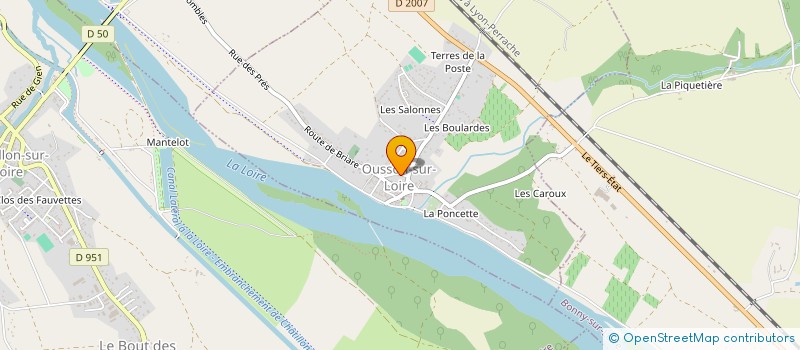 localisation de l'entreprise 514 638 261 à OUSSON-SUR-LOIRE