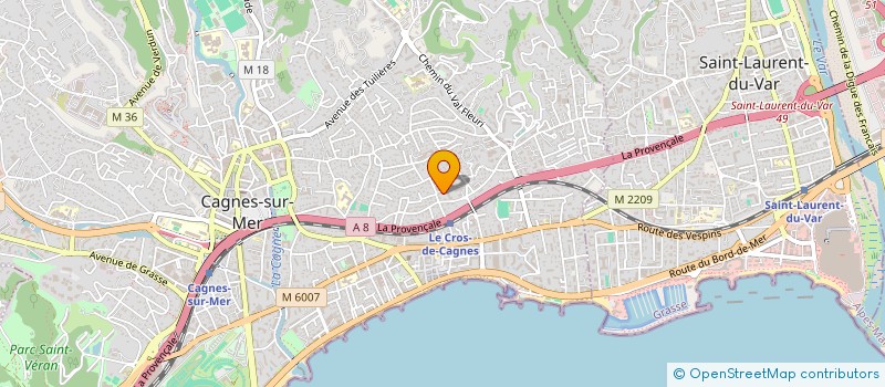 localisation de l'entreprise 514 641 026 à CAGNES-SUR-MER