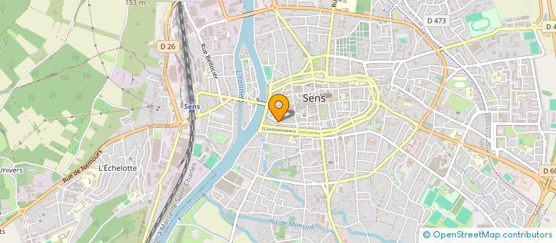 localisation de l'entreprise 514 657 600   SENS