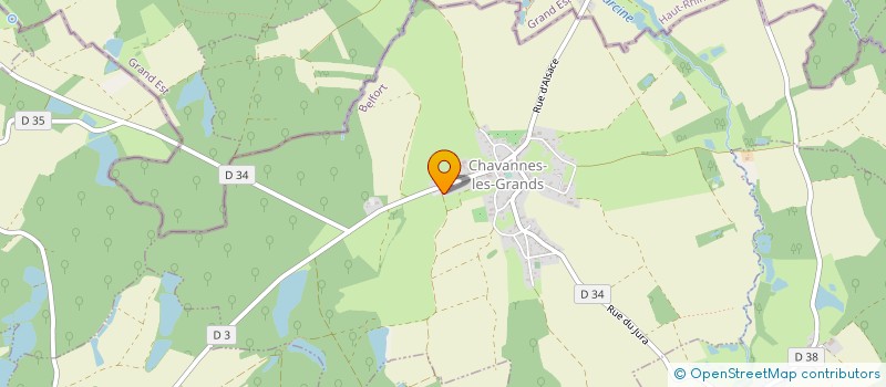 localisation de l'entreprise 514 664 002 à CHAVANNES-LES-GRANDS