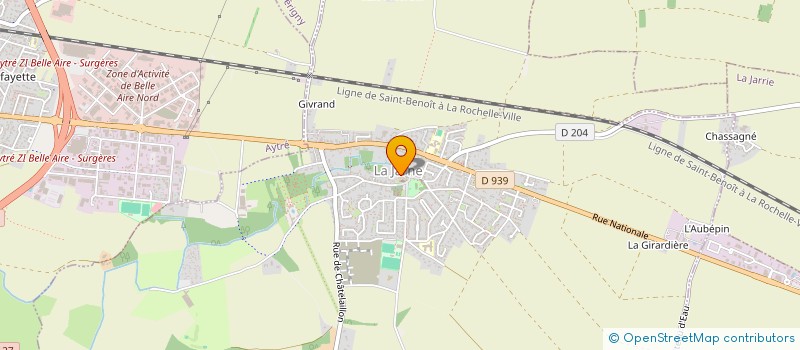 localisation de l'entreprise 514 681 550   LA ROCHELLE