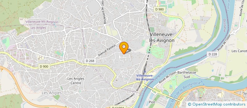 localisation de l'entreprise 514 703 917   LES ANGLES