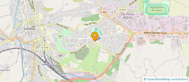 localisation de l'entreprise 514 719 491   LISIEUX