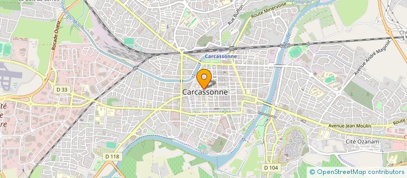 localisation de l'entreprise 514 732 379   CARCASSONNE