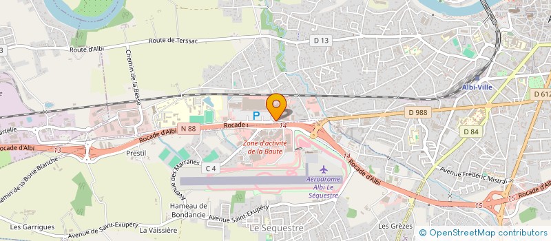 localisation de l'entreprise 514 749 746  à ALBI