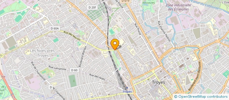 localisation de l'entreprise 514 758 986 à LE BLANC-MESNIL