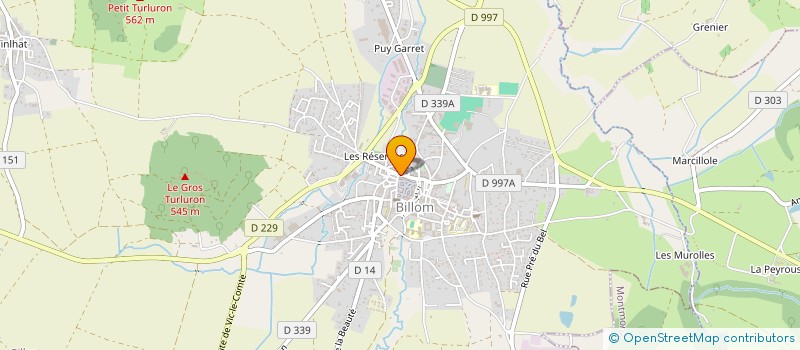 localisation de l'entreprise 514 776 640   BILLOM