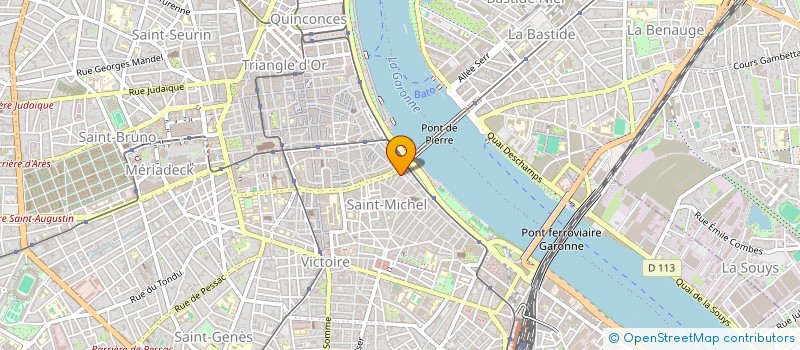 localisation de l'entreprise 514 786 391 à BORDEAUX